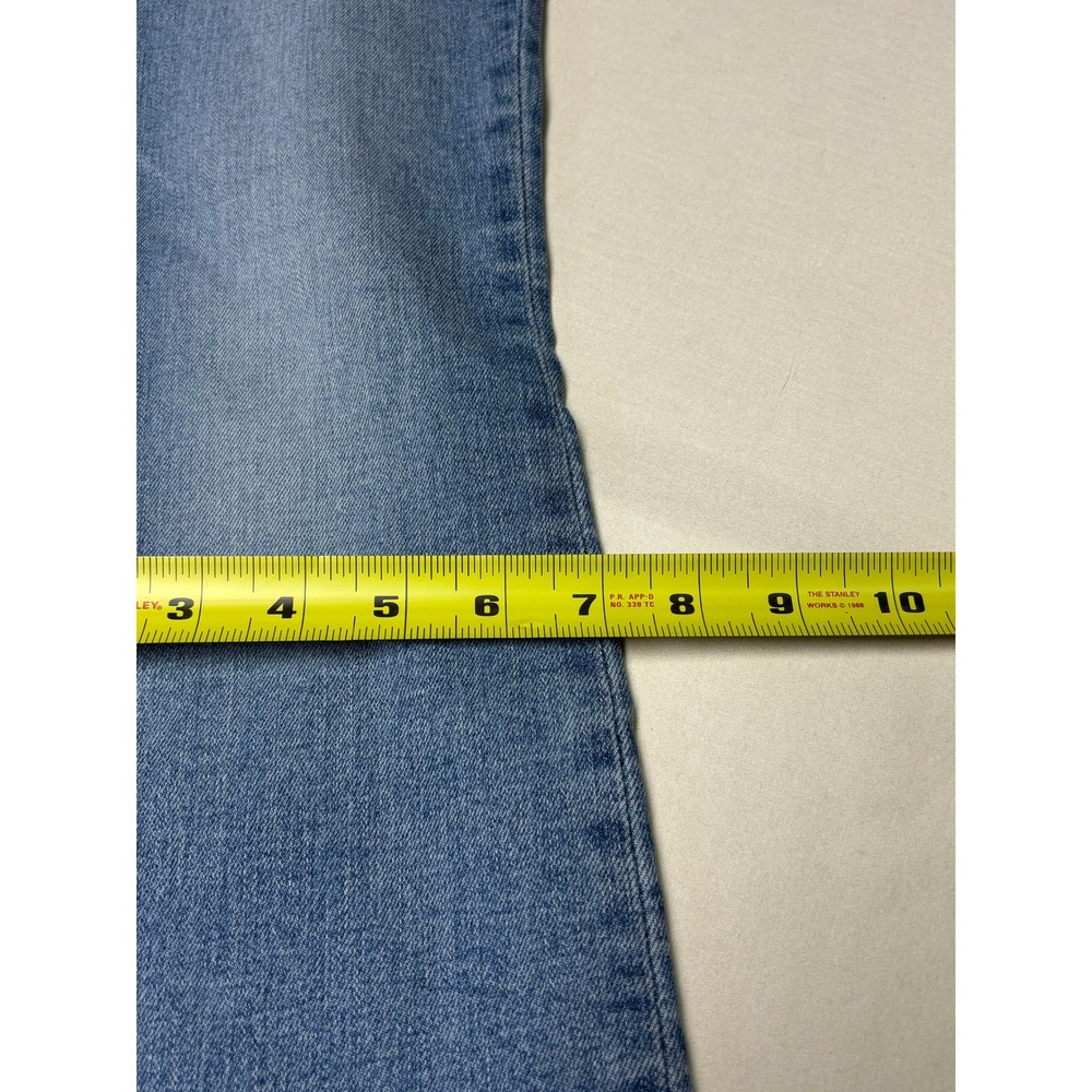 Levis Premium 725 High Rise Bootcut Jeans Blue Denim 27x32 18759-0116 - Picture 16 of 16